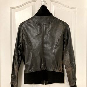 Vintage bomber-style leather jacket W’s XS